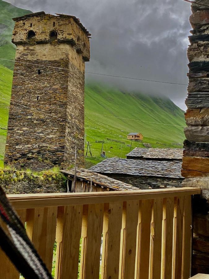Nizharadze'S Tower Hotel Ushguli ภายนอก รูปภาพ