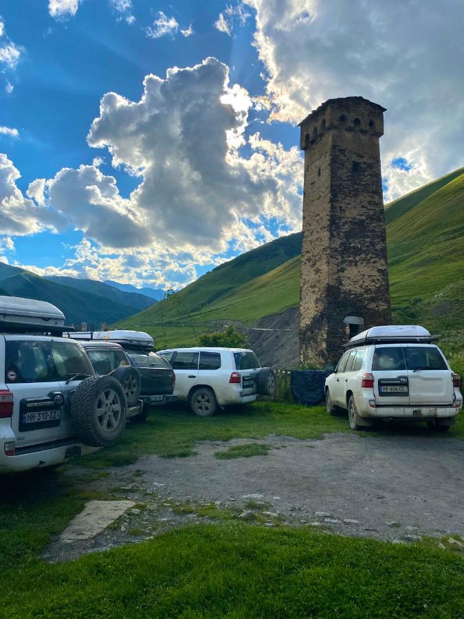 Nizharadze'S Tower Hotel Ushguli ภายนอก รูปภาพ